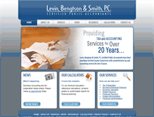 Tablet Screenshot of lbscpa.net